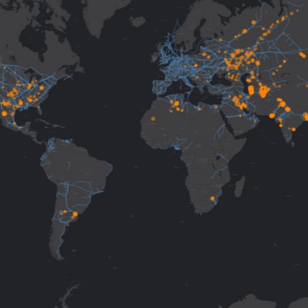 Climate change: Satellites map huge methane plumes from oil and gas